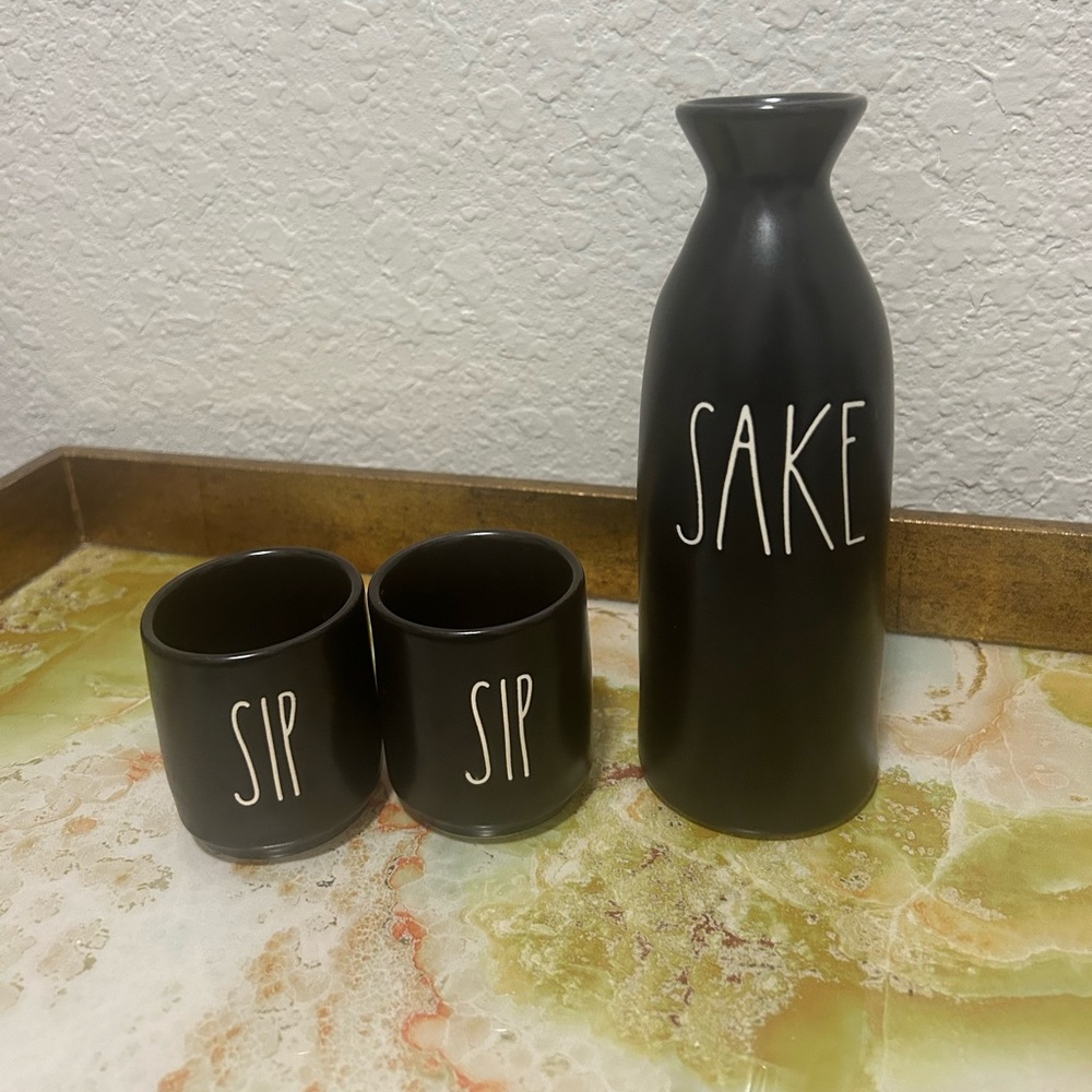 Sake set up